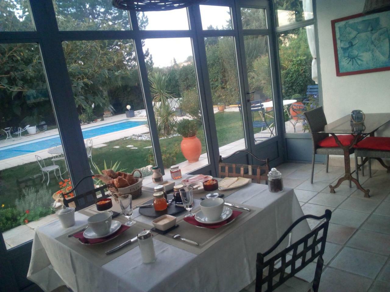 Chambres D'Hotes Saint Veredeme Pujaut ภายนอก รูปภาพ